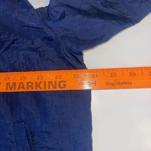 Vtg Chicago Bears lightweight jacket Men L Hilton Tag Windbreaker NFL Football - Picture 11 of 16